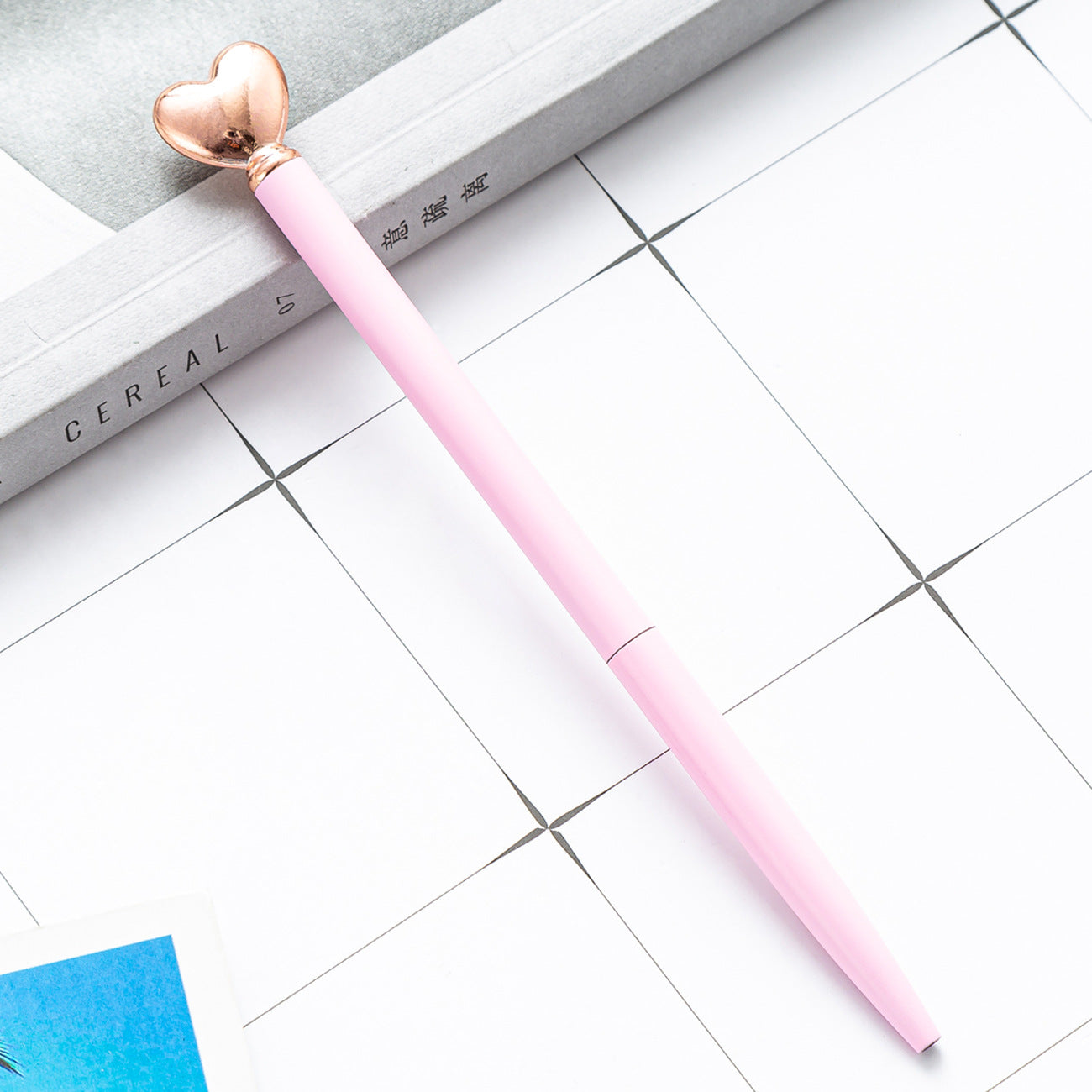 Wholesale Metal Heart Shape Ballpoint Pen