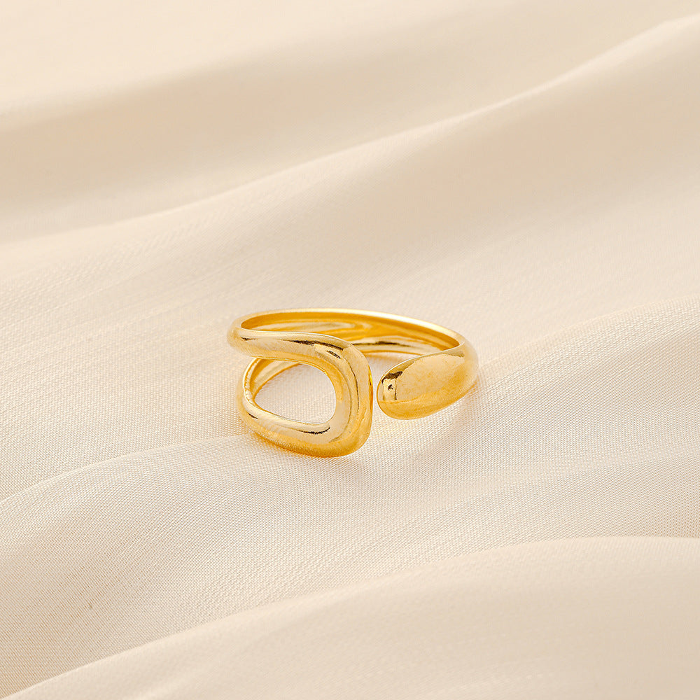 Venta al por mayor Anillo ajustable de línea de apertura de acero inoxidable