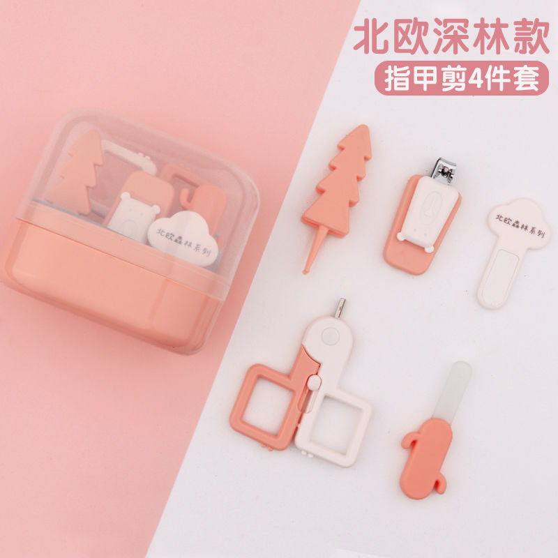 Wholesale Baby Nail Scissors Anti-Pinch Nail Clippers Baby Supplies Alloy