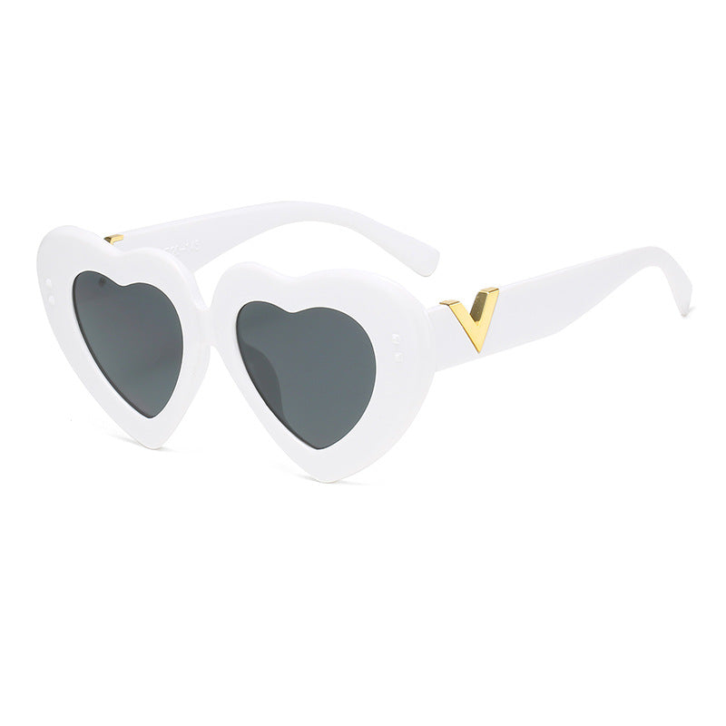 Wholesale PC Heart Sunglasses