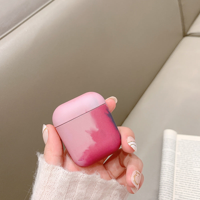 Wholesale Color Ink Painting Hard PC Earphone Case