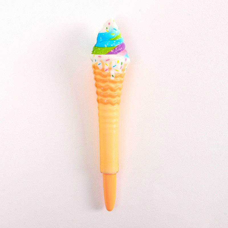 Wholesale Plastic Cartoon Ice Cream Pressure Reducing Pen