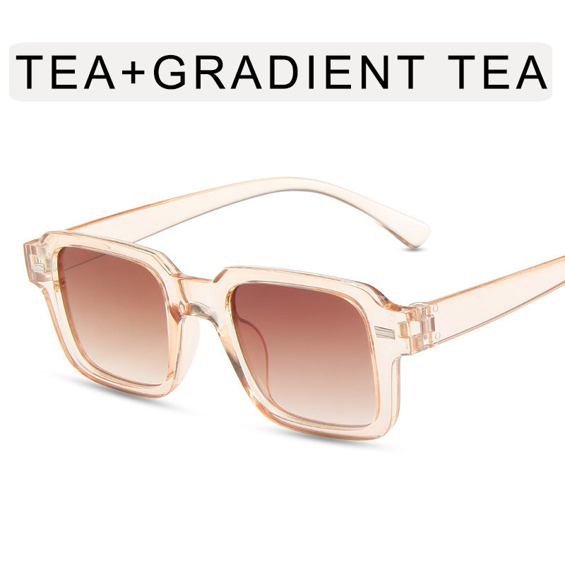 Wholesale PC Square Frame Rice Nail Sunglasses