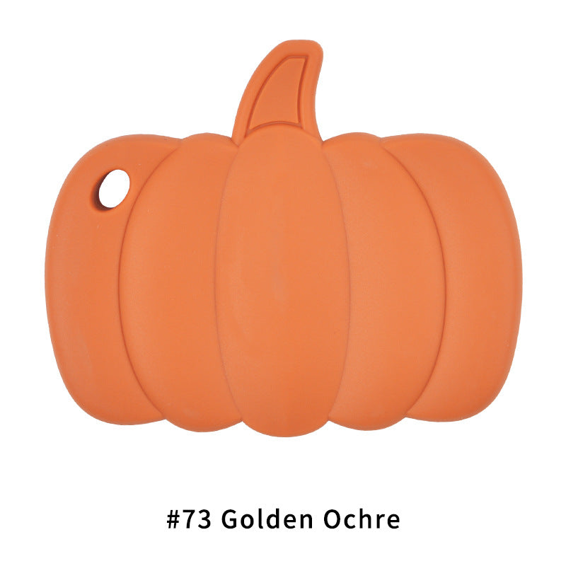 Cuentas de silicona para bebés de calabaza de 20 piezas al por mayor