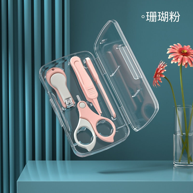 Wholesale Baby Nail Scissors Anti-Pinch Nail Clippers Baby Supplies Alloy