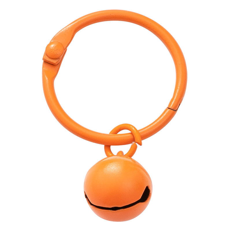 Venta al por mayor Campana colorida del llavero de DIY del hierro