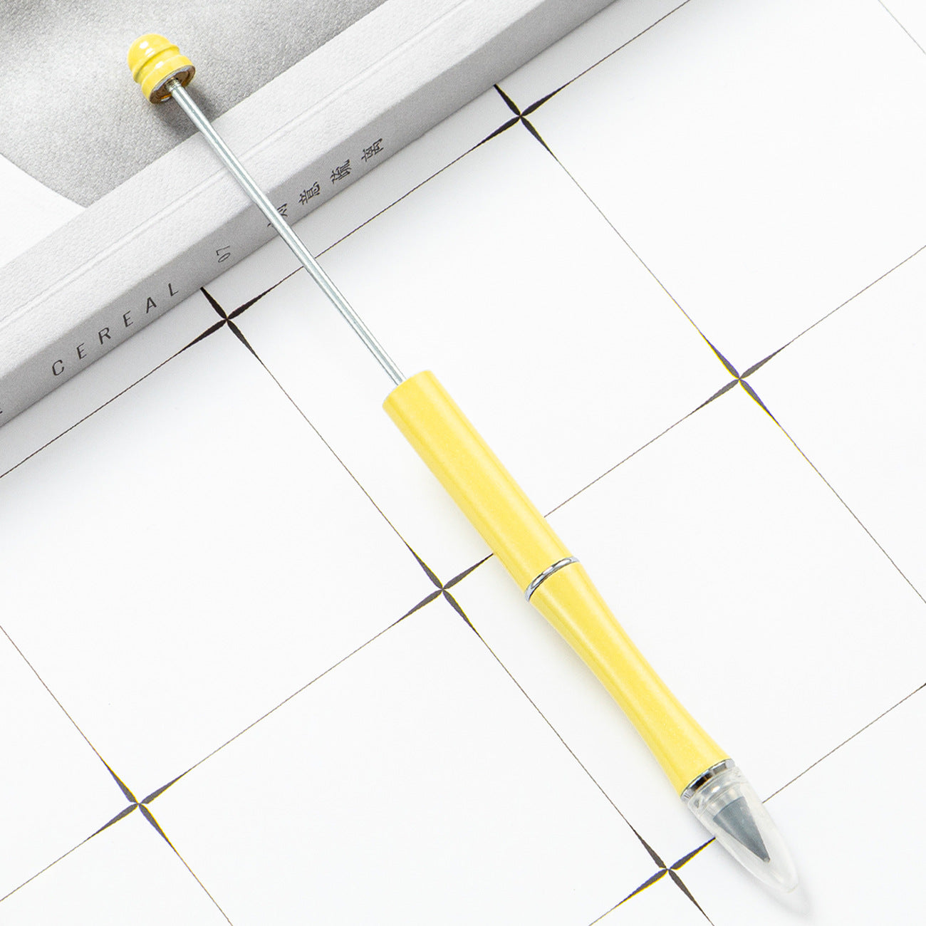 Wholesale Metal DIY Beadable Eternity Pencil Without Eraser