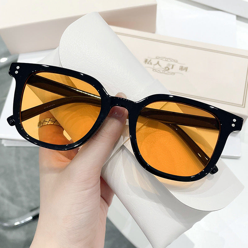 Wholesale PC Jelly Color Small Frame Ladies Sunglasses