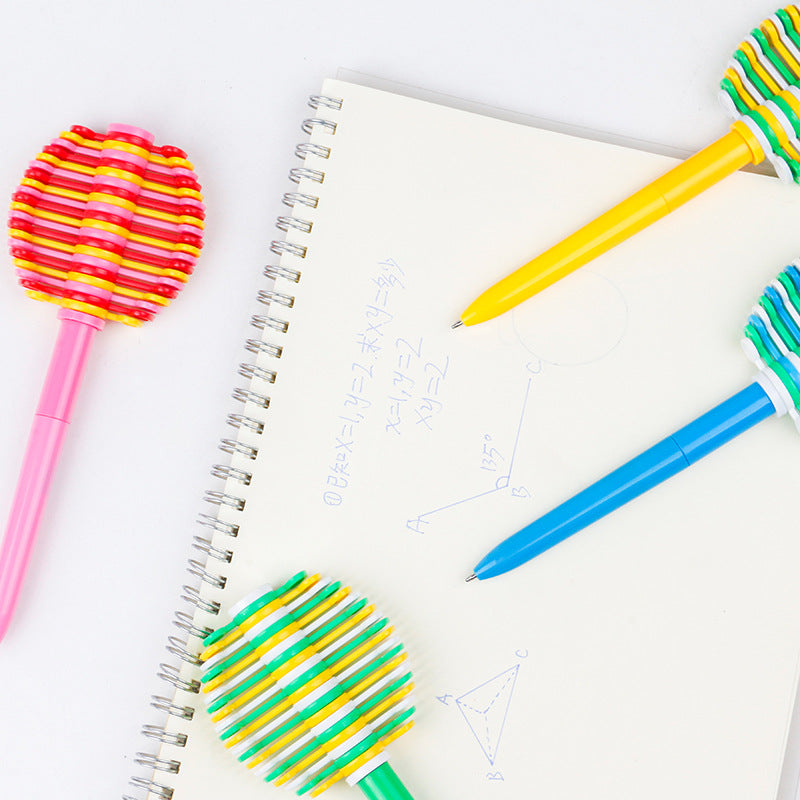 Venta al por mayor Bolígrafo plástico rotatorio del alivio de presión