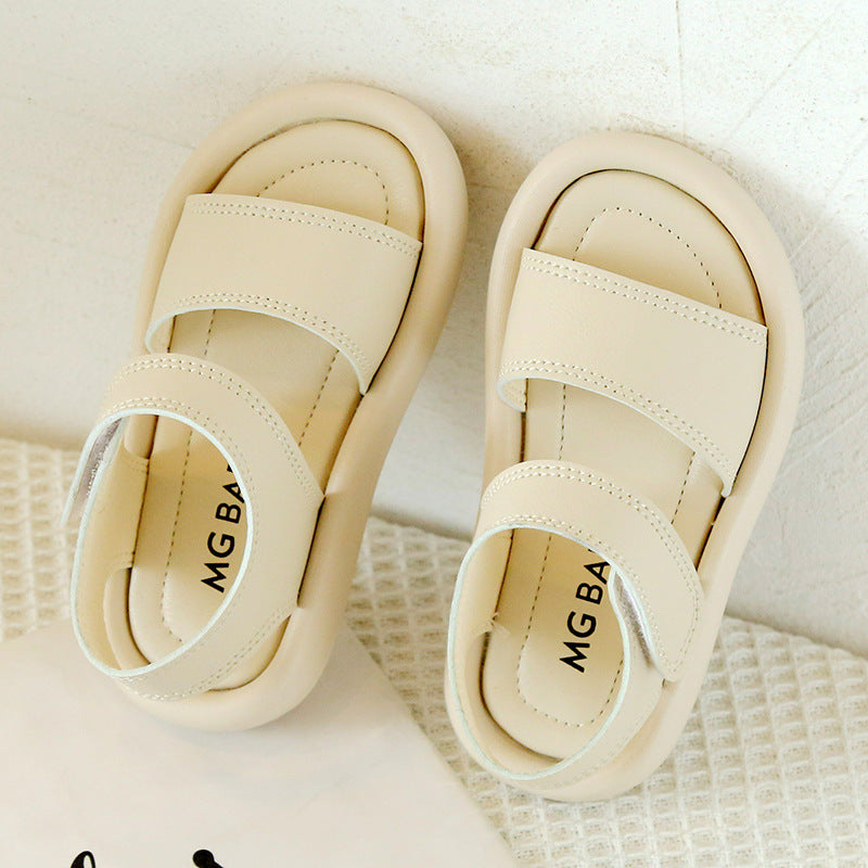 Wholesale Kids Soft Sandals Synthetic Leather Baby Supplies