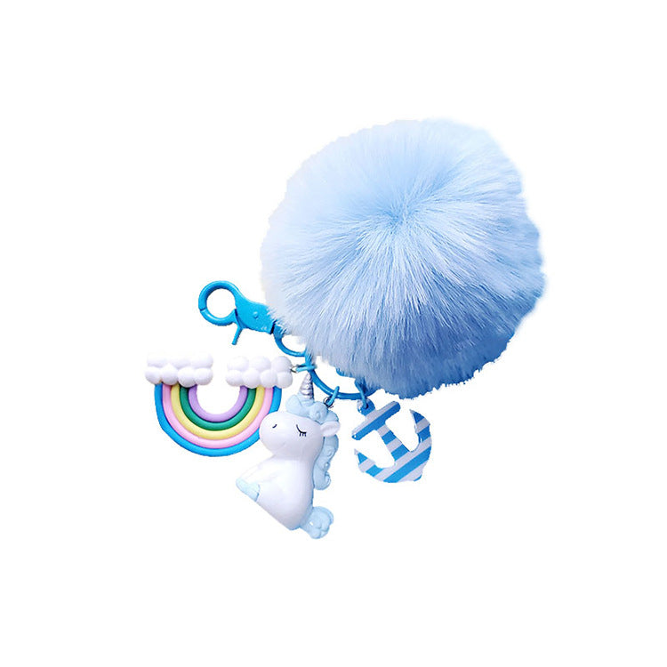 Wholesale Fur Ball My Little Pony Resin Keychain