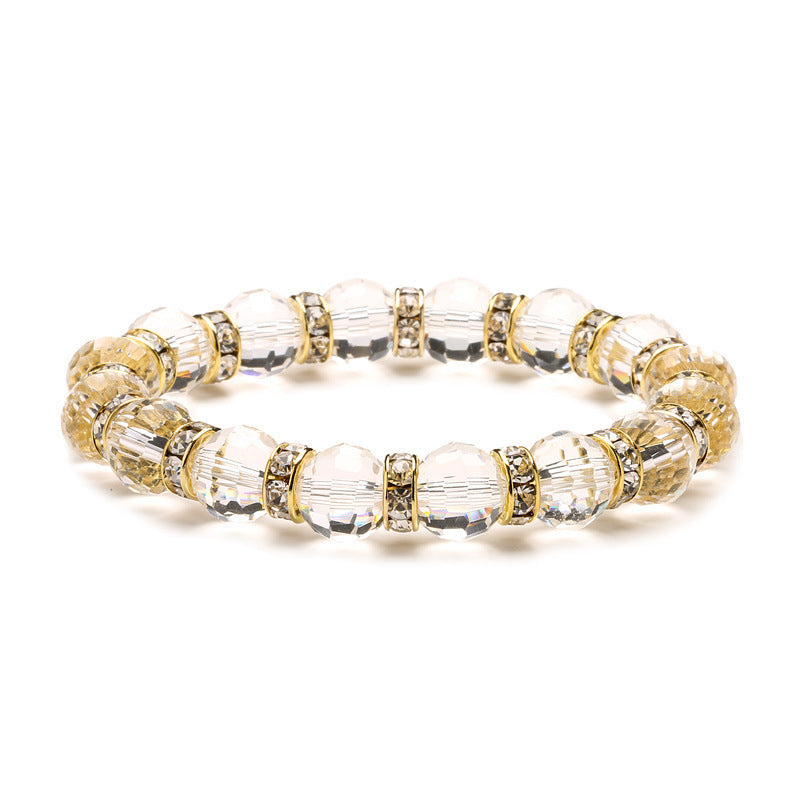 Brazalete de vidrio colorido súper flash al por mayor