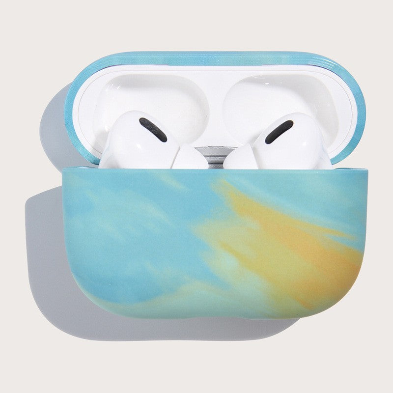 Wholesale Color Ink Painting Hard PC Earphone Case