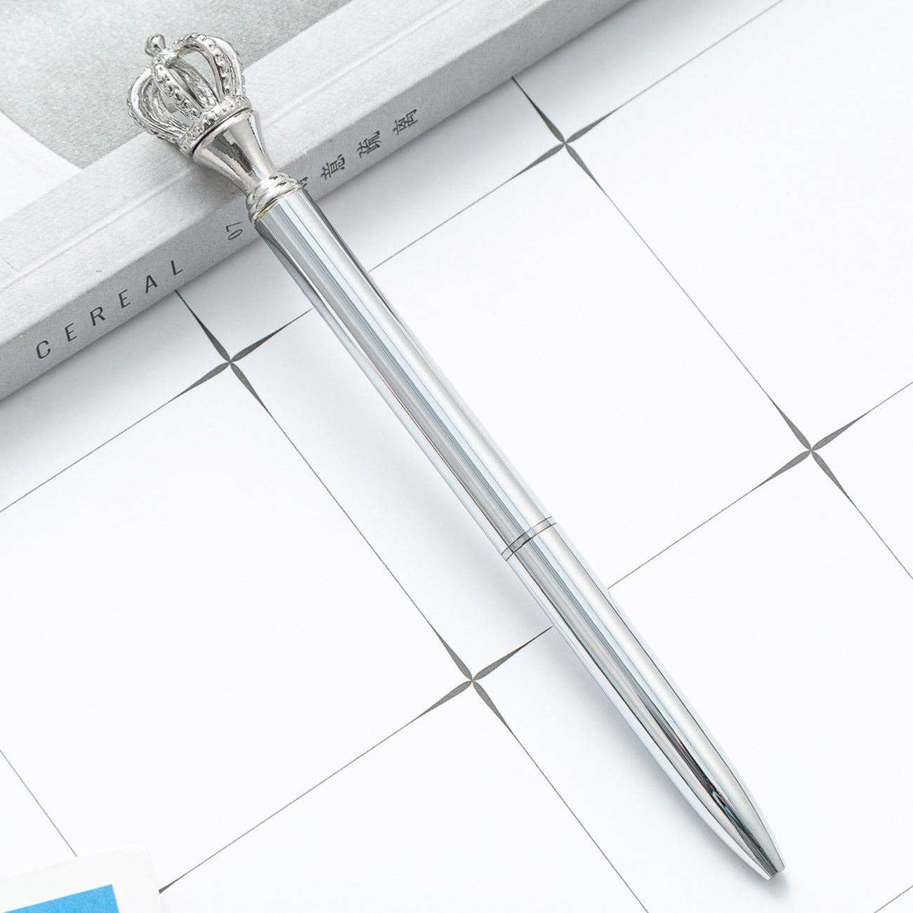 Bolígrafo De Corona De Dibujos Animados De Metal al por mayor