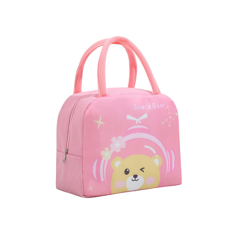 Wholesale Oxford Cloth Aluminum Film Kids Lunch Bento Bag