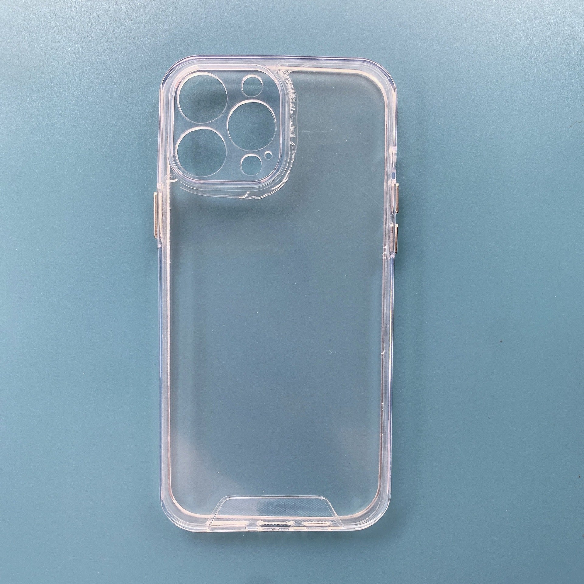 Venta al por mayor Caja transparente del teléfono de TPU