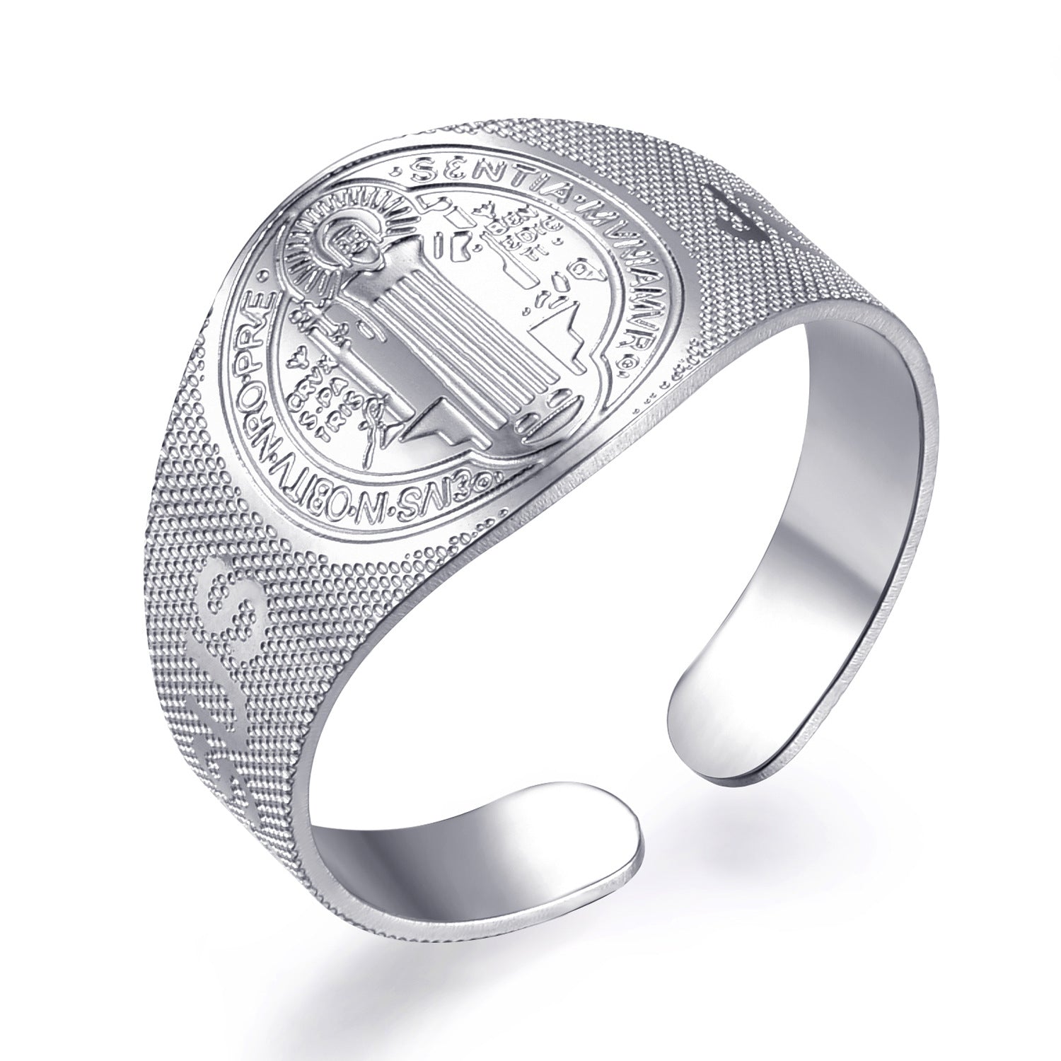 Wholesale Stainless Steel Jesus Ring