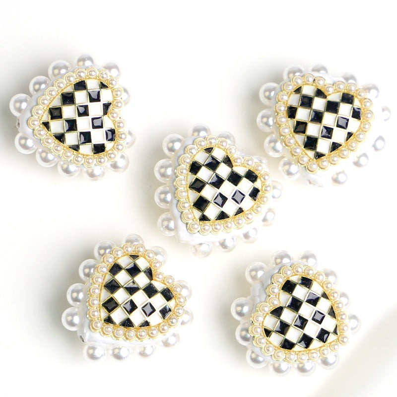 Wholesale Crown Cat's Eye Tassel Polymer Clay Beads