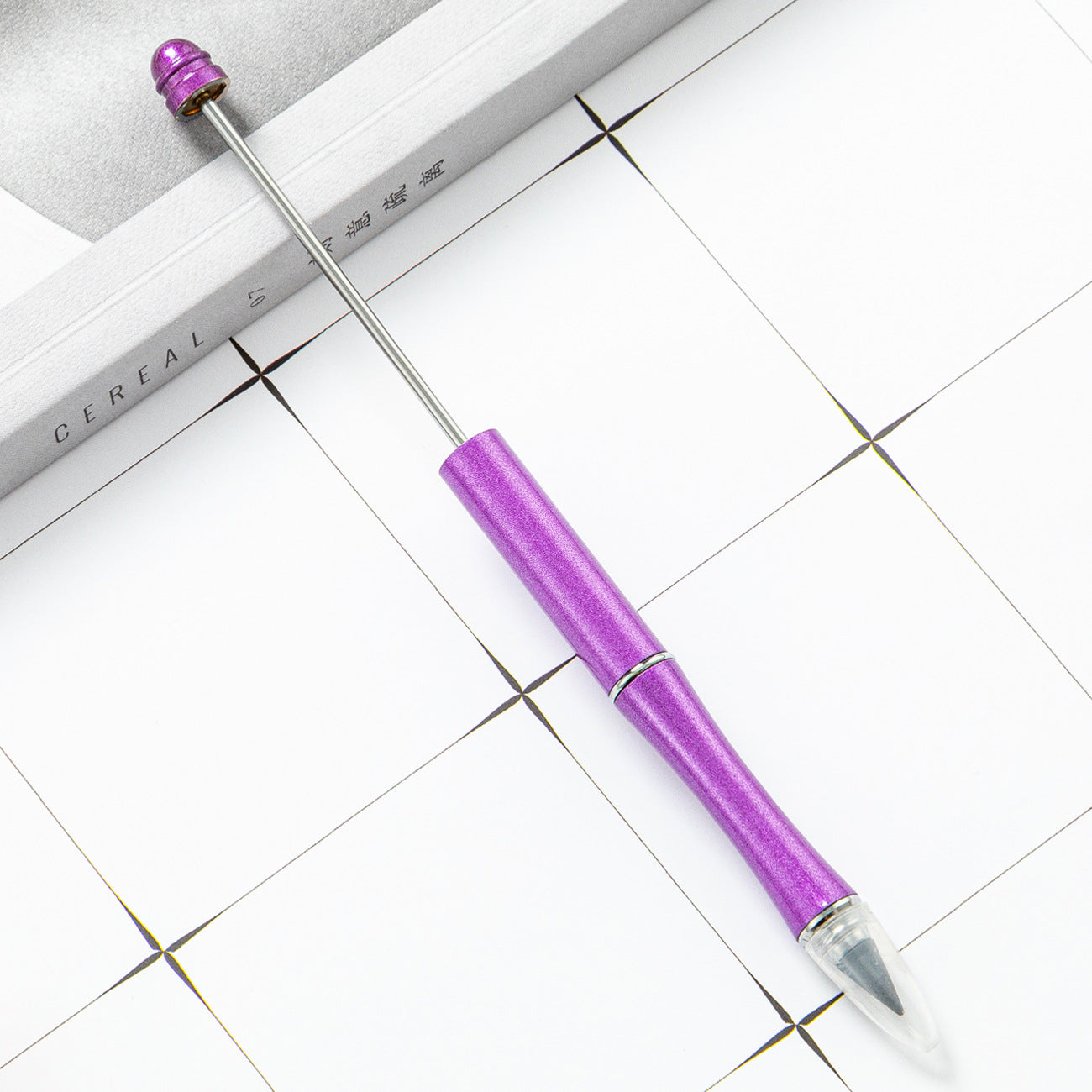 Wholesale Metal DIY Beadable Eternity Pencil Without Eraser