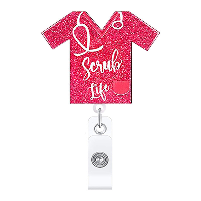 Llavero telescópico acrílico al por mayor del estetoscopio de la enfermera del doctor