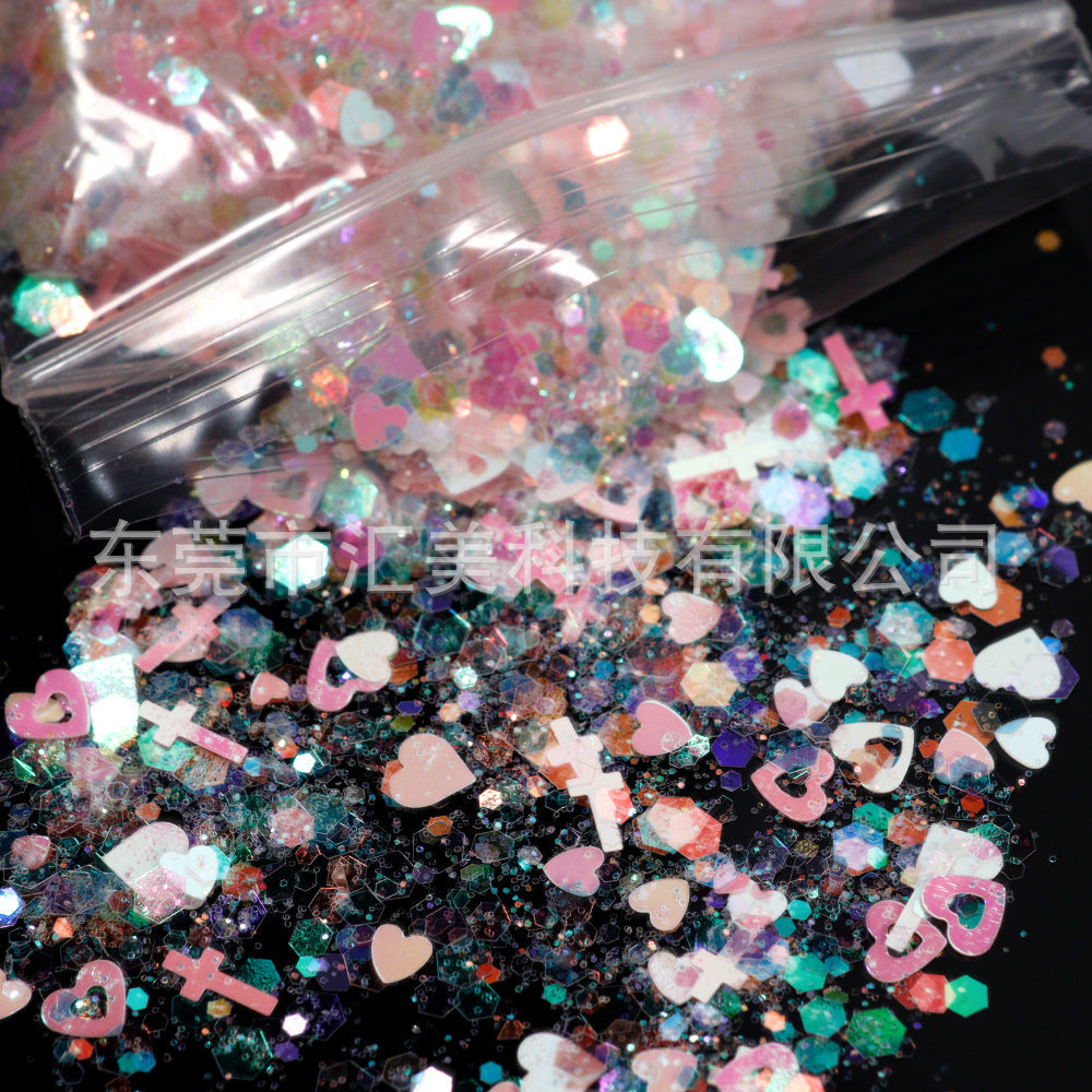 Wholesale Suitable for Air Traffic Control Pens Valentine's Day Series Glitter Glitter Sequins