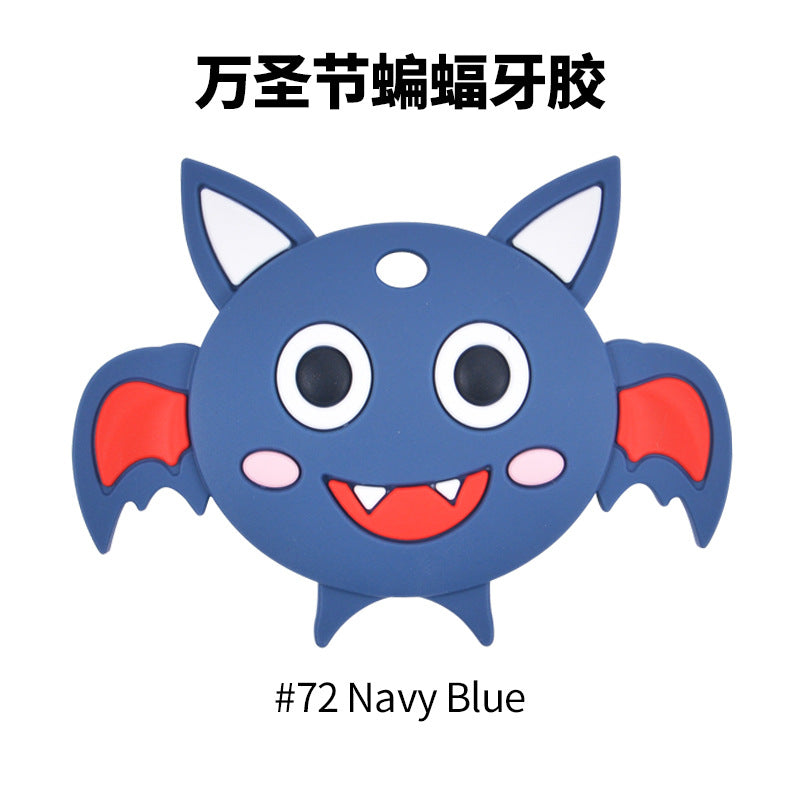 Cuentas de silicona de bate de dibujos animados de 20 piezas al por mayor