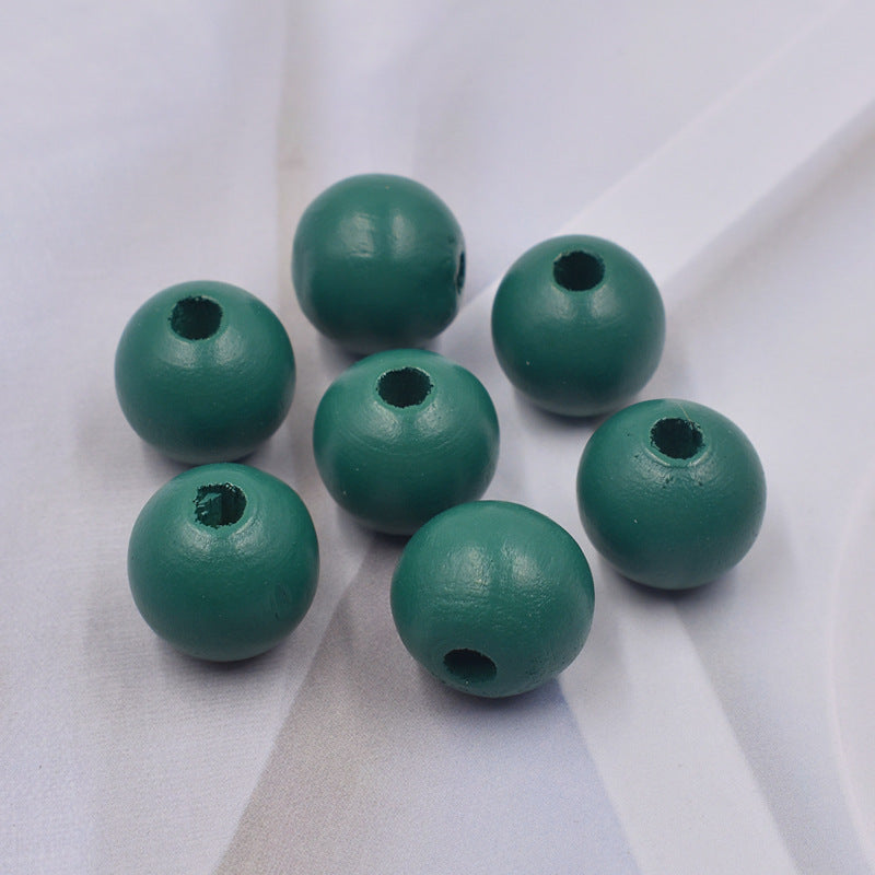Wholesale 16MM Colored Wood Beads