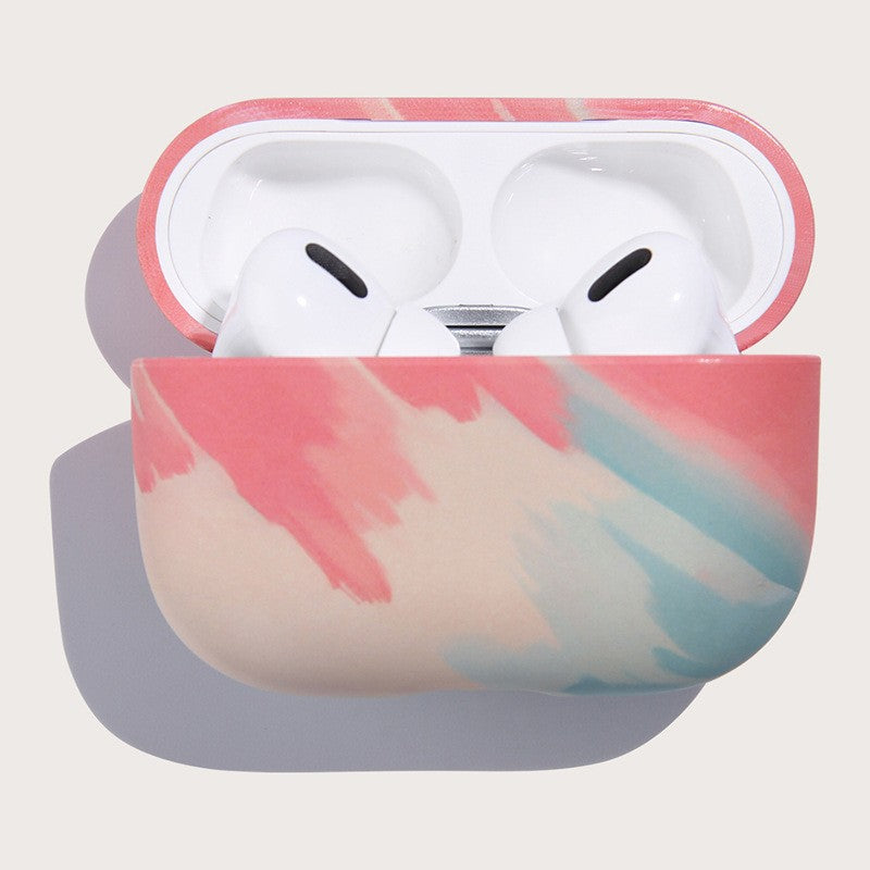 Wholesale Color Ink Painting Hard PC Earphone Case