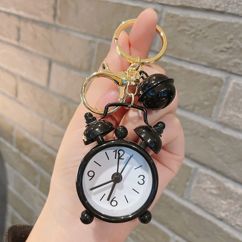 Wholesale Zinc Alloy Mini Alarm Clock Creative Keychain