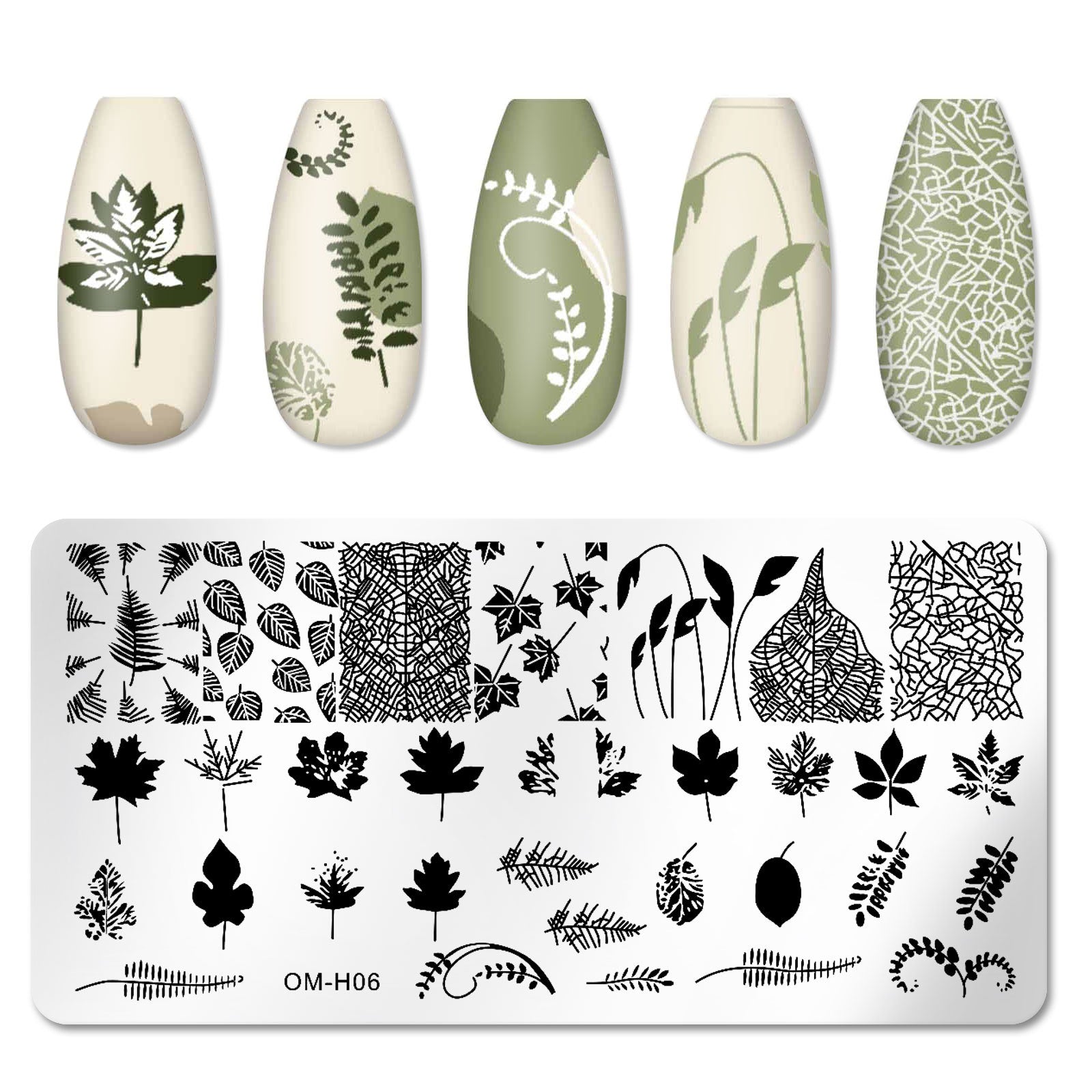 Wholesale Nail Stickers Stainless Steel Stamping Stencils