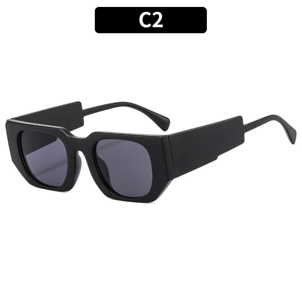 Wholesale Square Frame UV Protection PC Sunglasses