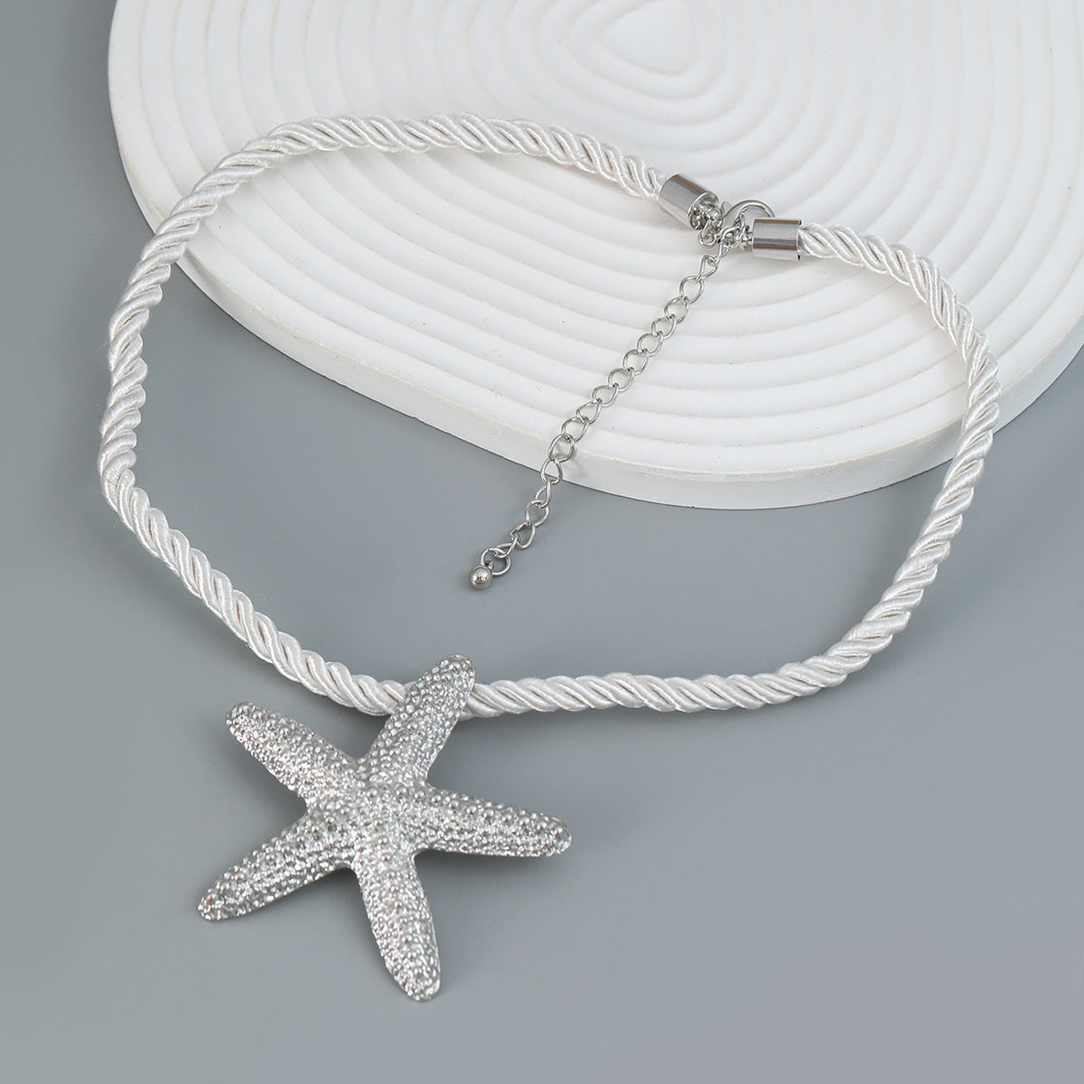 Wholesale Summer Starfish Alloy Necklaces