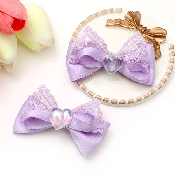 Wholesale Children's Mesh Bow Hair Clips