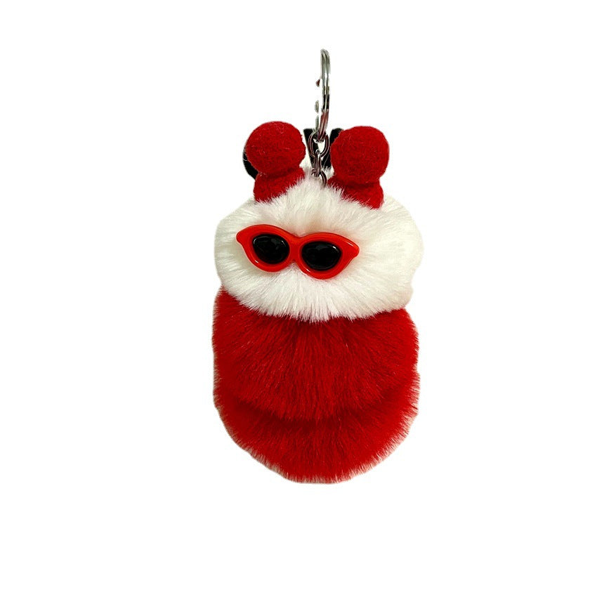 Wholesale New Cute Caterpillar Plush Keychain