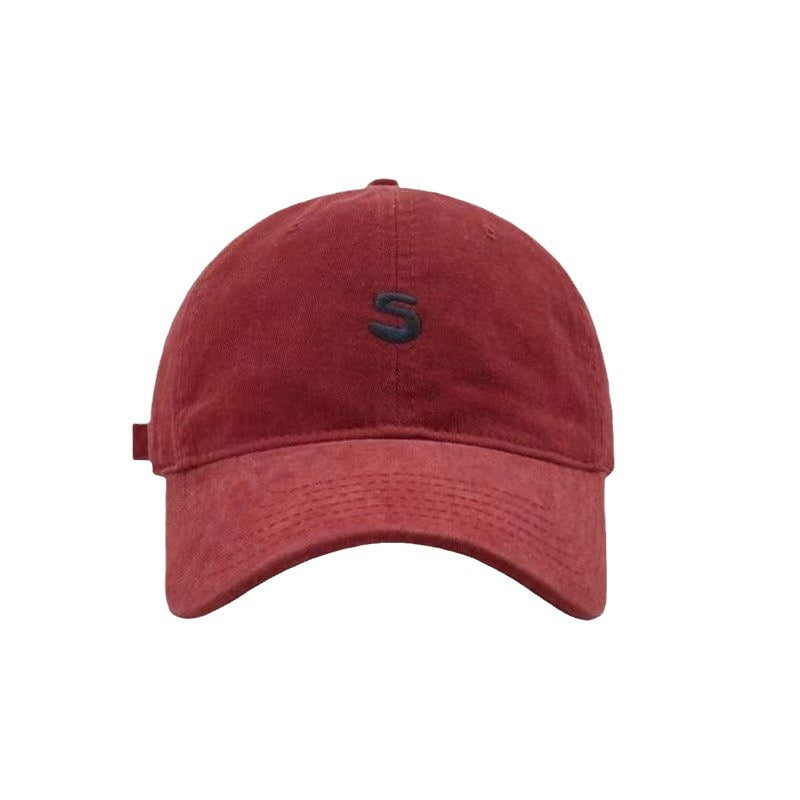 Wholesale Summer S Letter Soft-topped Cap Joker Face Small Baseball Cap
