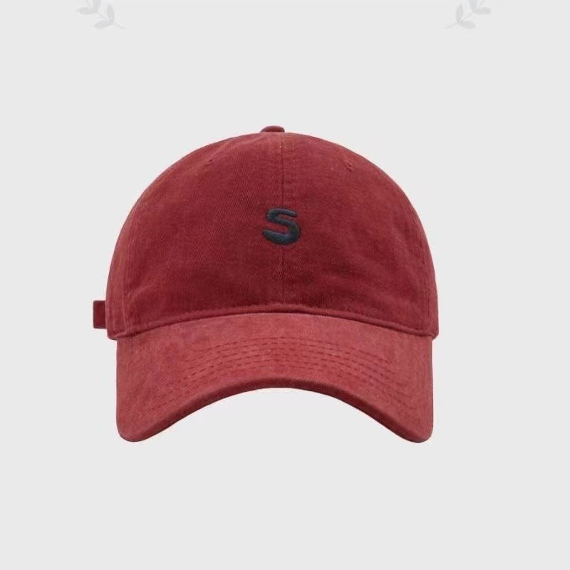 Wholesale Summer S Letter Soft-topped Cap Joker Face Small Baseball Cap