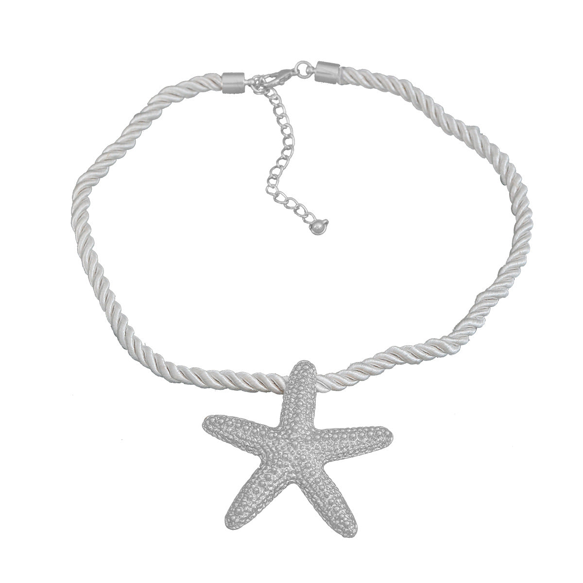 Wholesale Summer Starfish Alloy Necklaces