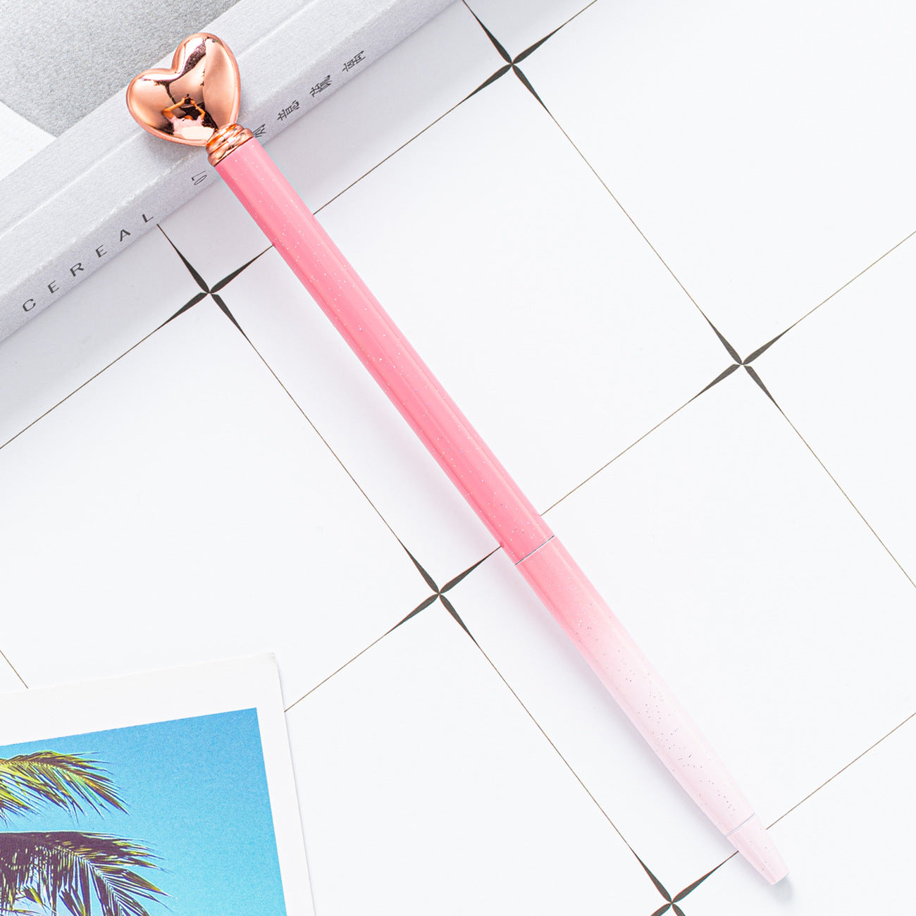 Wholesale Metal Heart Shape Ballpoint Pen