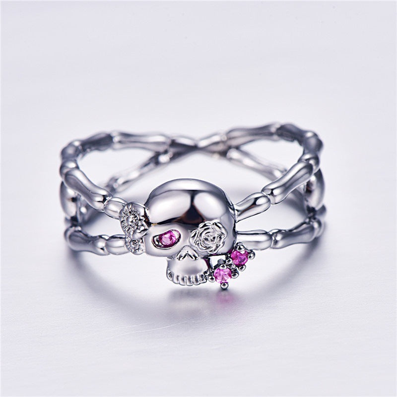 Wholesale Vintage Skull Alloy Rings