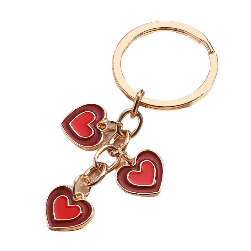 Wholesale 10pcs/pack  Love Key Chain Alloy