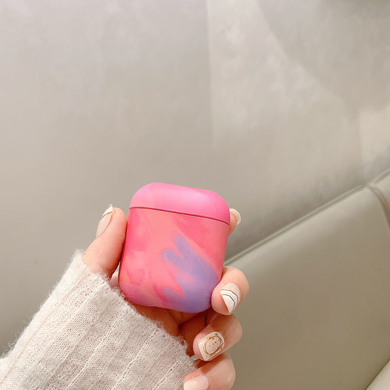 Wholesale Color Ink Painting Hard PC Earphone Case