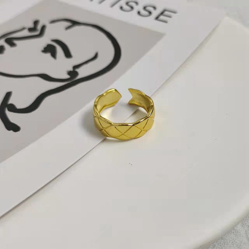 Wholesale Alloy Star Live Mouth Adjustable Ring