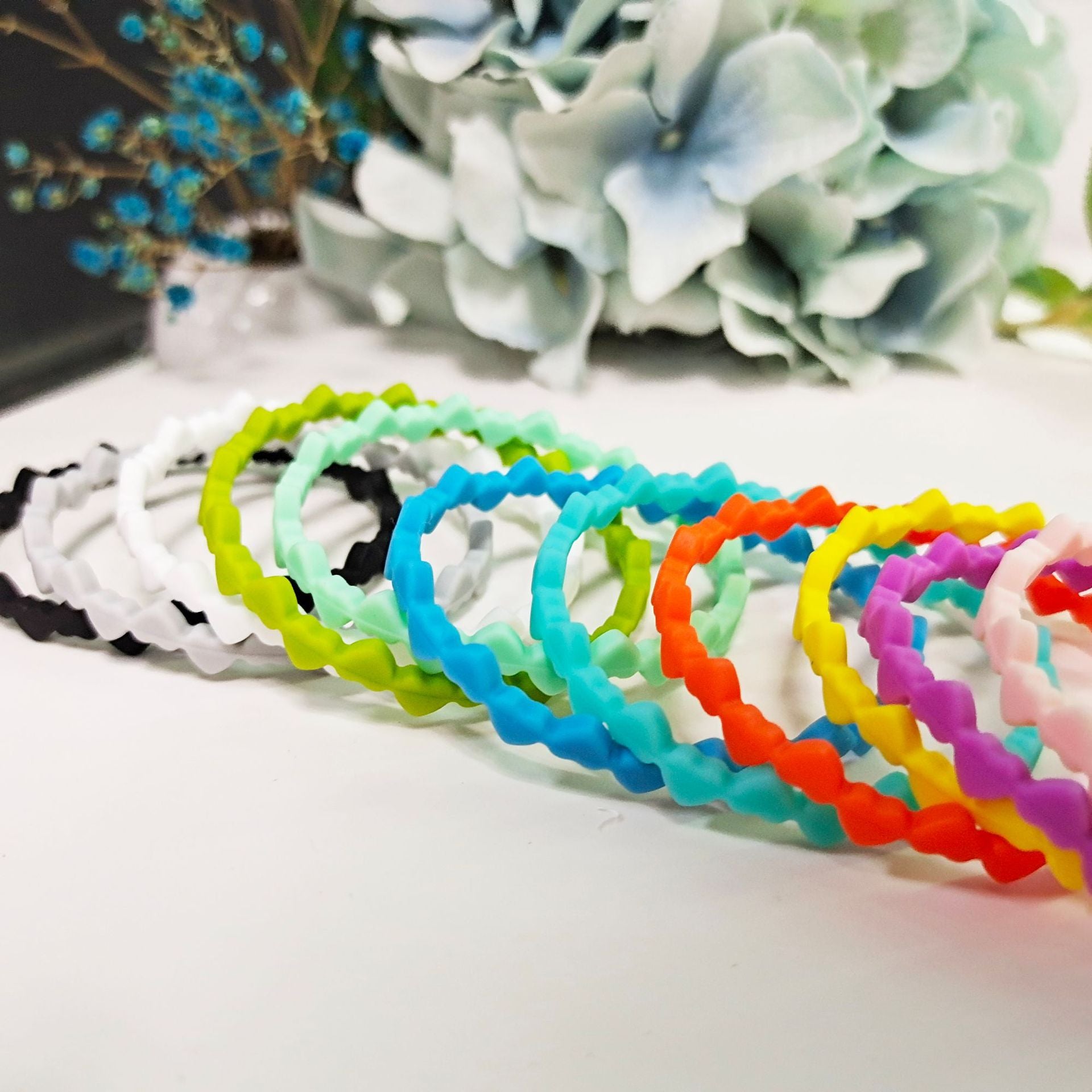 Wholesale Love Small Parent-child Set Silicone Bracelet