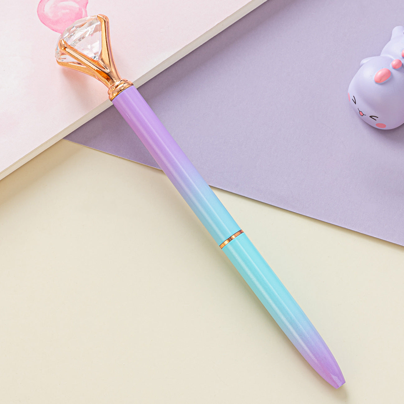 Bolígrafo De Metal De Diamante Grande Degradado al por mayor