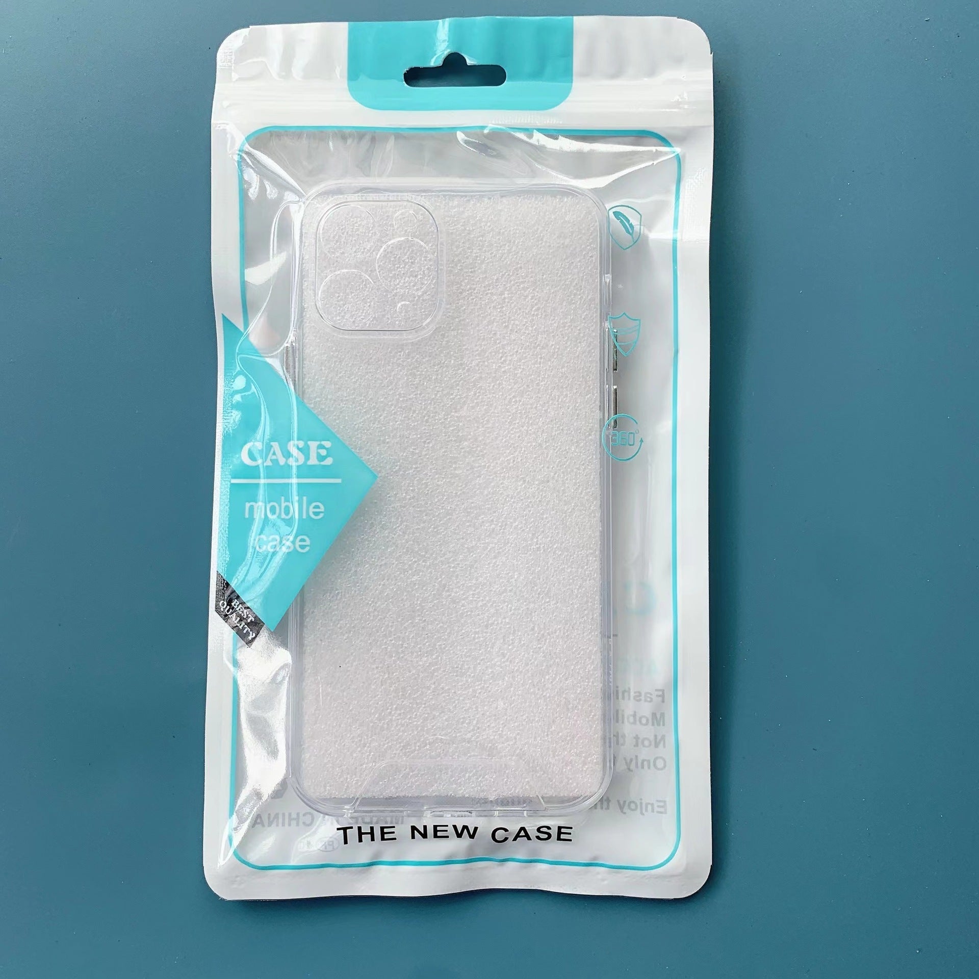 Venta al por mayor Caja transparente del teléfono de TPU