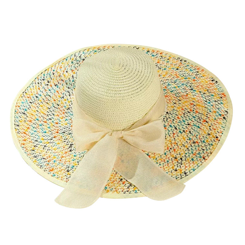 Wholesale Sun Protection Folding Straw Hat