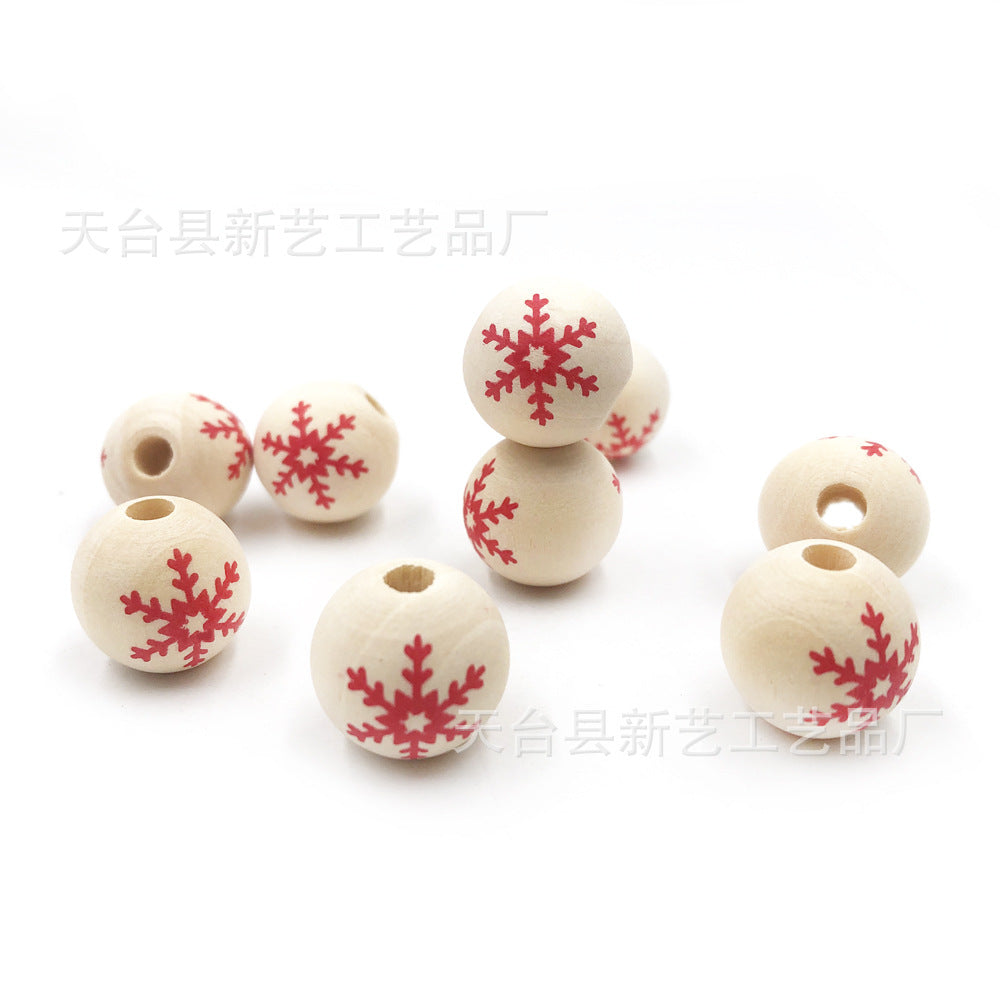 Al por mayor 10 piezas de 16 mm de loto de madera de loto cuentas redondas