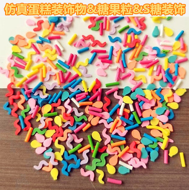 Wholesale 5mm PU Simulation Twist Candy for Empty Tube Pen Diy Jewelry Accessories