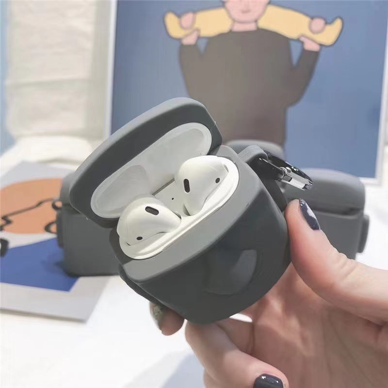 Wholesale Silicone Easter Stone Statue Bluetooth Earphone Case