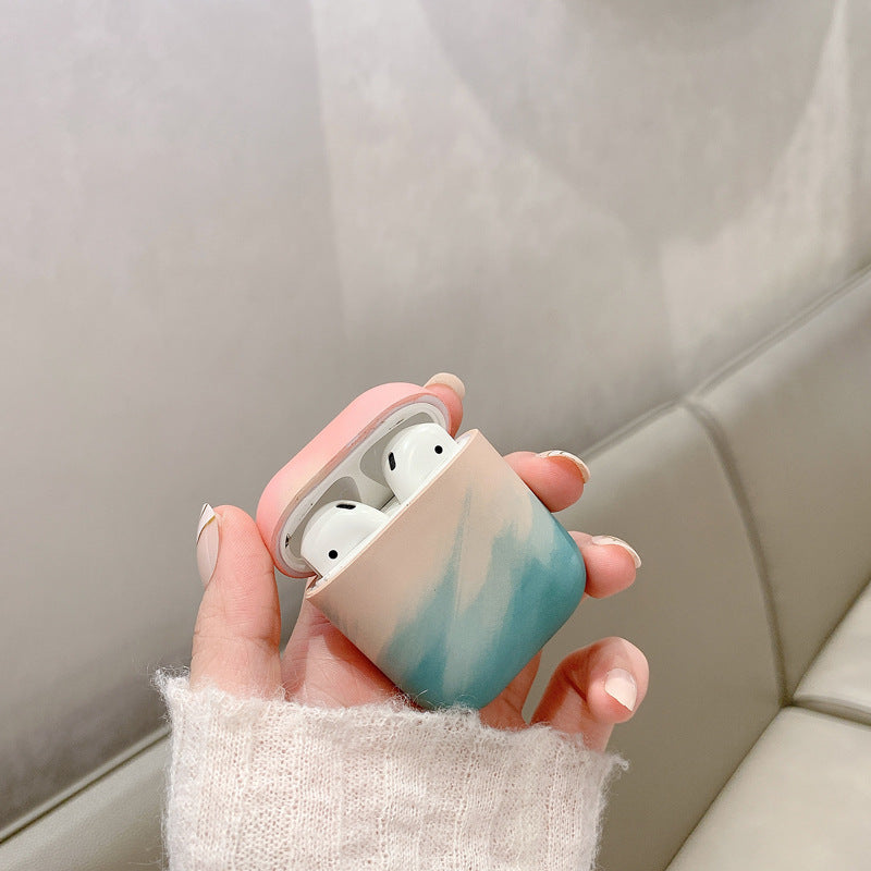 Wholesale Color Ink Painting Hard PC Earphone Case